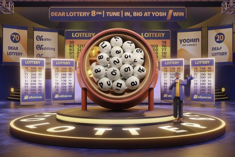 dear lottery 8 pm