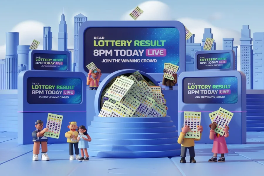 dear lottery result 8pm today live