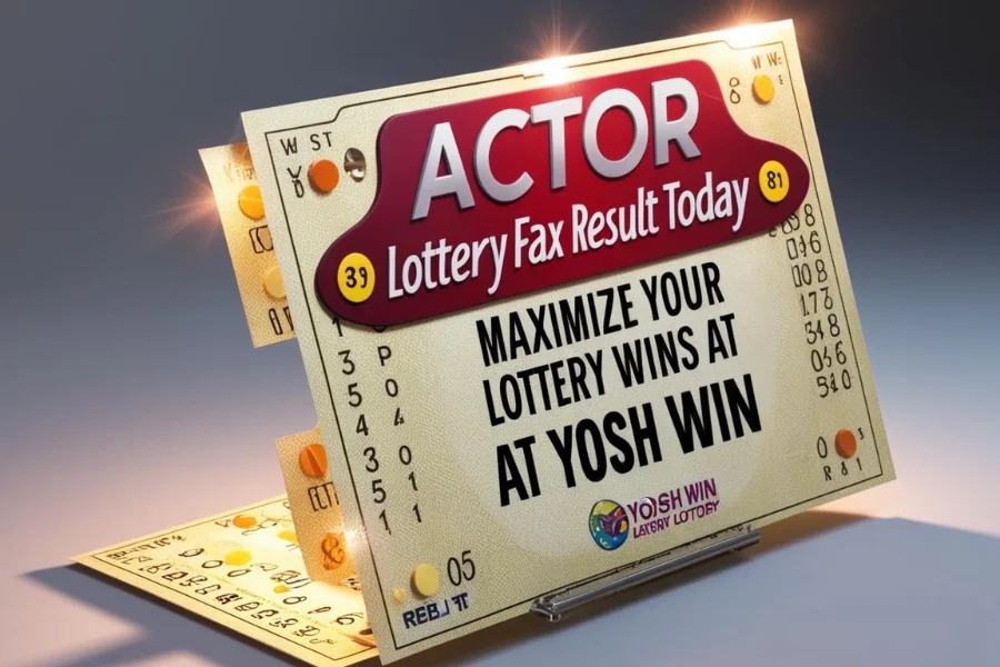 Actor Lottery Fax Result Today